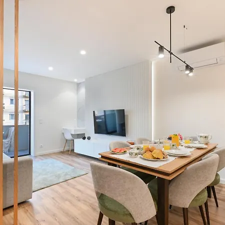Apartmán On - Premium - Free Parking & Pet Friendly Matosinhos (Porto)